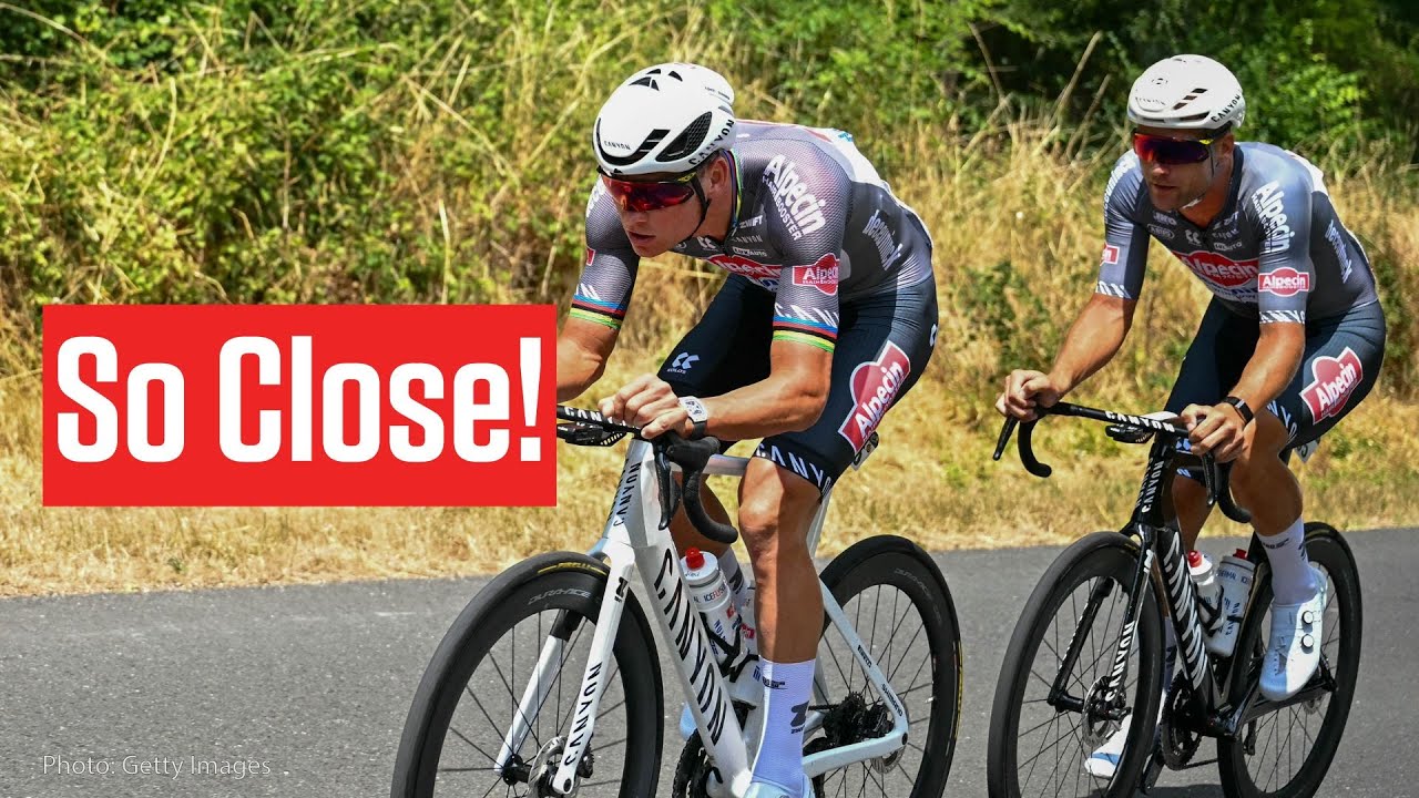 Mathieu van der Poel Nearly Goes Wire To Wire In Tour de France 2025 Stage 9