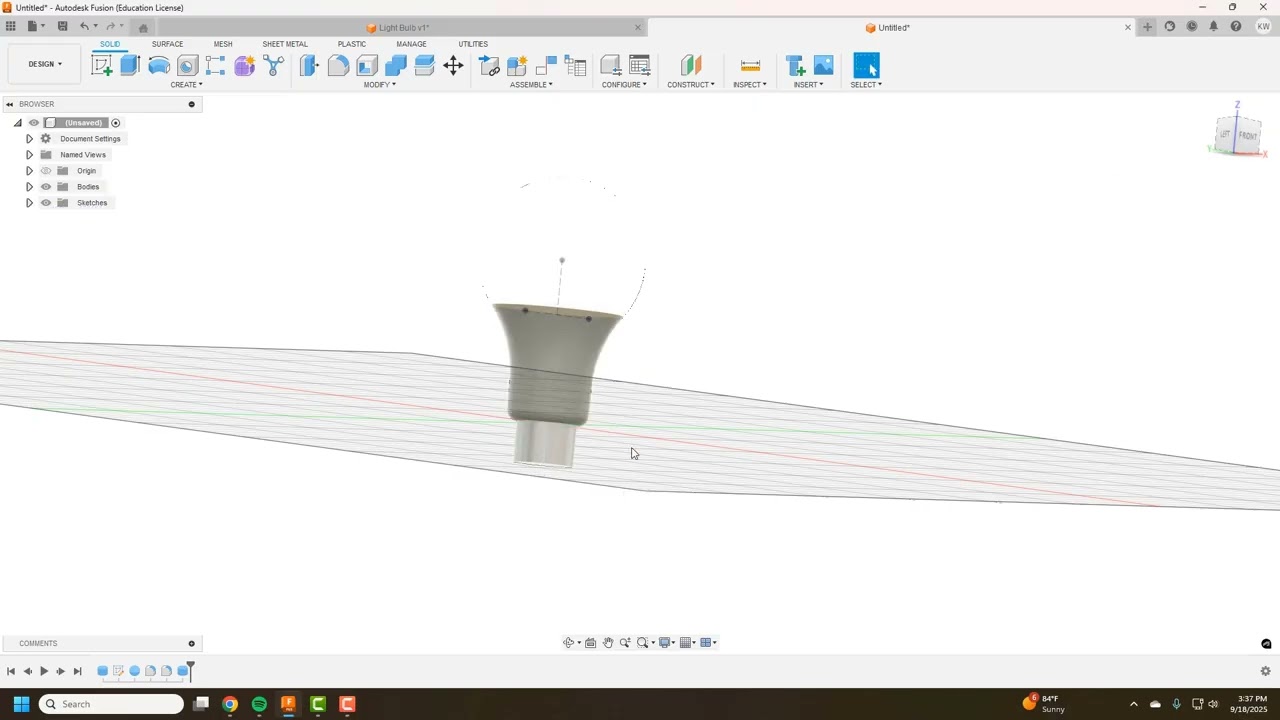 Fusion Lightbulb Part 2