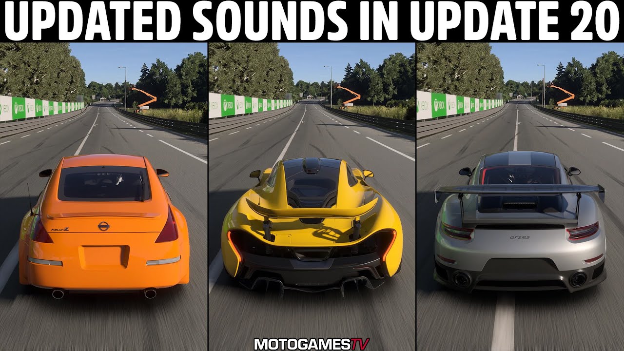 Forza Motorsport (2023) - Updated Cars Sounds in Update 20.0 (Cover Cars Special)