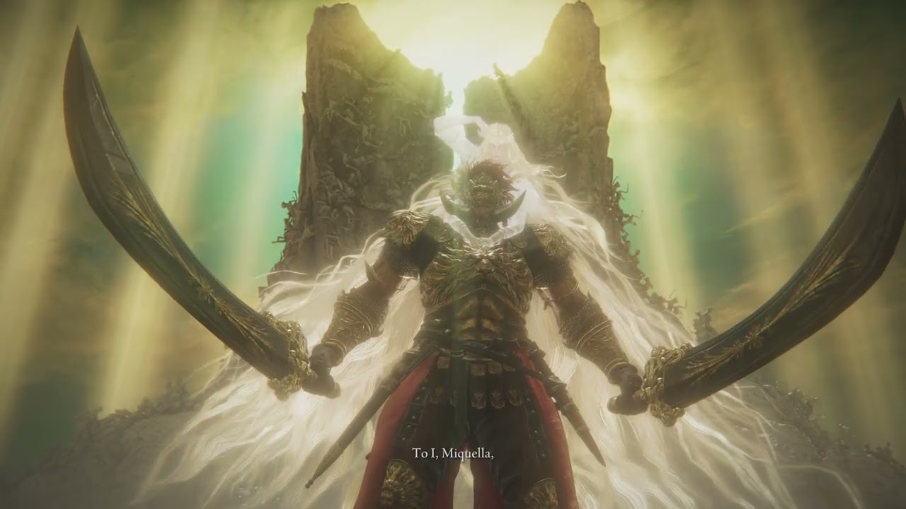 [ELDEN RING] The way I defeat the Promised Consort Radahn - Backhand Blades
