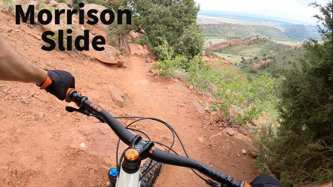 Morrison Slide Mountain Biking ( Red Rocks Colorado)