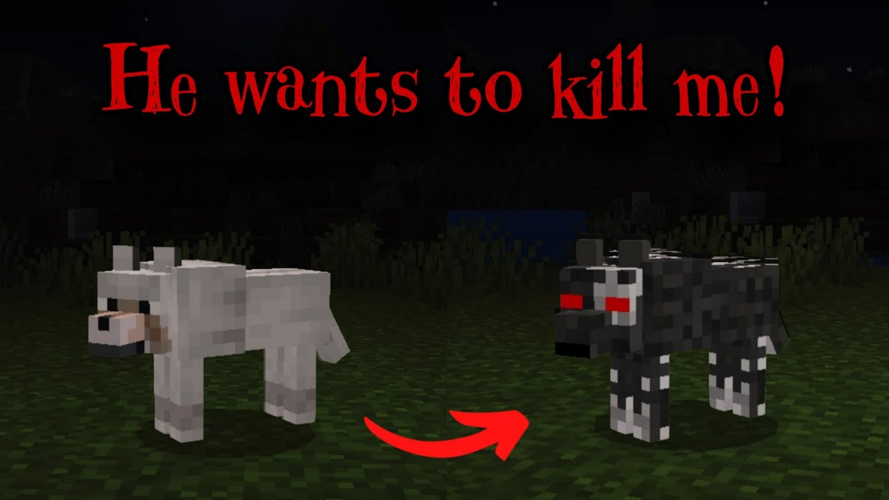 Never leave your dog outside at night! (Bedrock Creepypasta)
