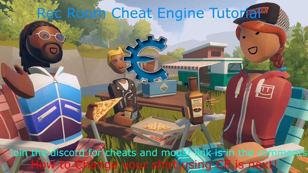 How to hack and use cheat engine in rec room!