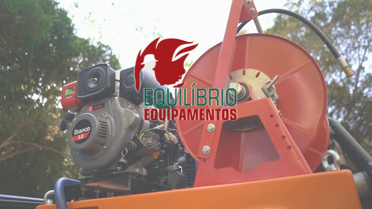 Equipamento Portátil de combate a incêndio. Tecnologia 2F.
