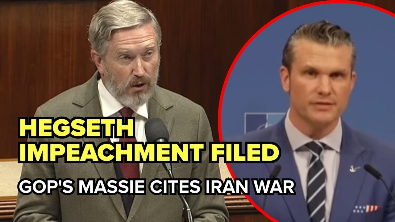 Republican congressman starts Defense Secretary Pete Hegseth impeachment