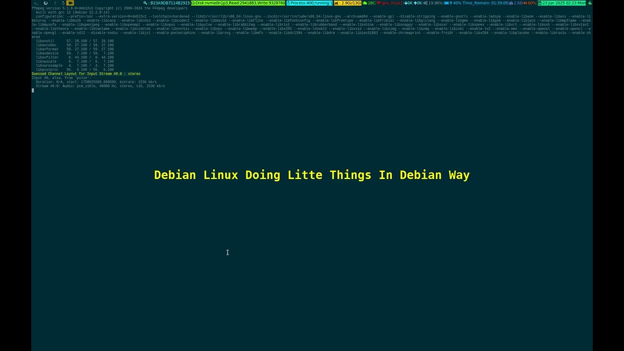 Debian Linux Package Timestamp And Reconfigure Broken Stuff 2025_06_23_02:23:09