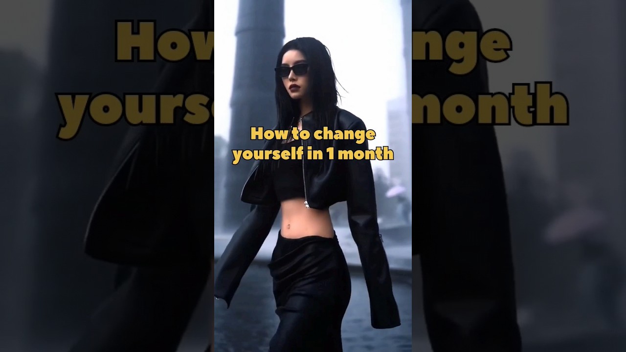 How to change yourself in 1 month#trending #fypシ #shot