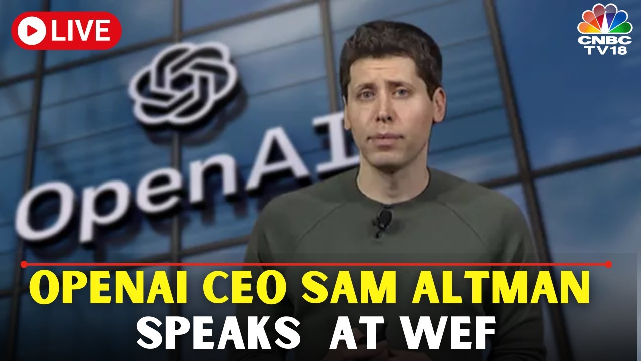 Davos 2024 LIVE: OpenAI CEO Sam Altman Speaks at 'Technology in a Turbulent World' | WEF 2024 | N18L