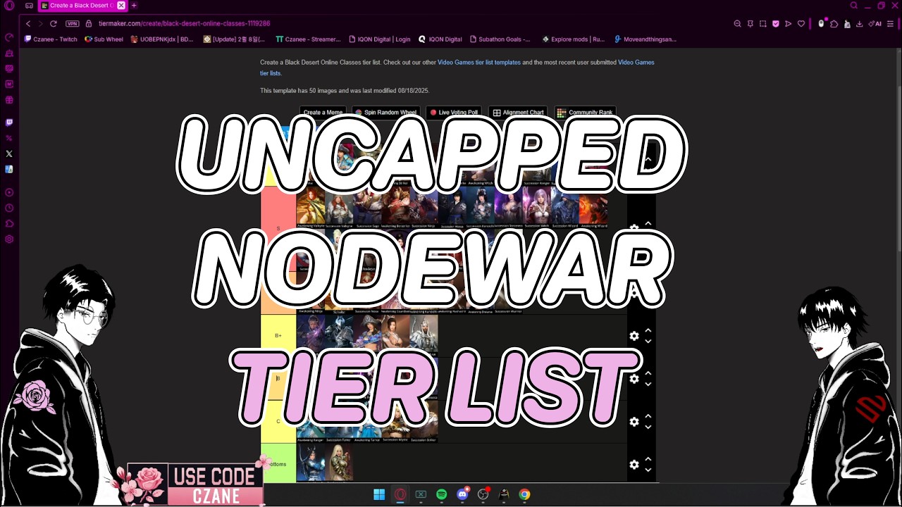 BDO | TIER-LIST PvP: МАССОВЫЕ БИТВЫ БЕЗ ОГРАНИЧЕНИЙ 2026