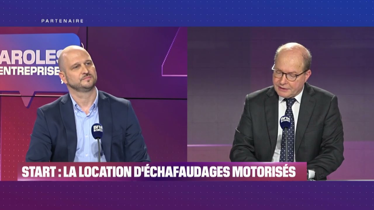 START - Echafaudages motorisés & nacelles négatives - BFM TV Business (24/01/2026)