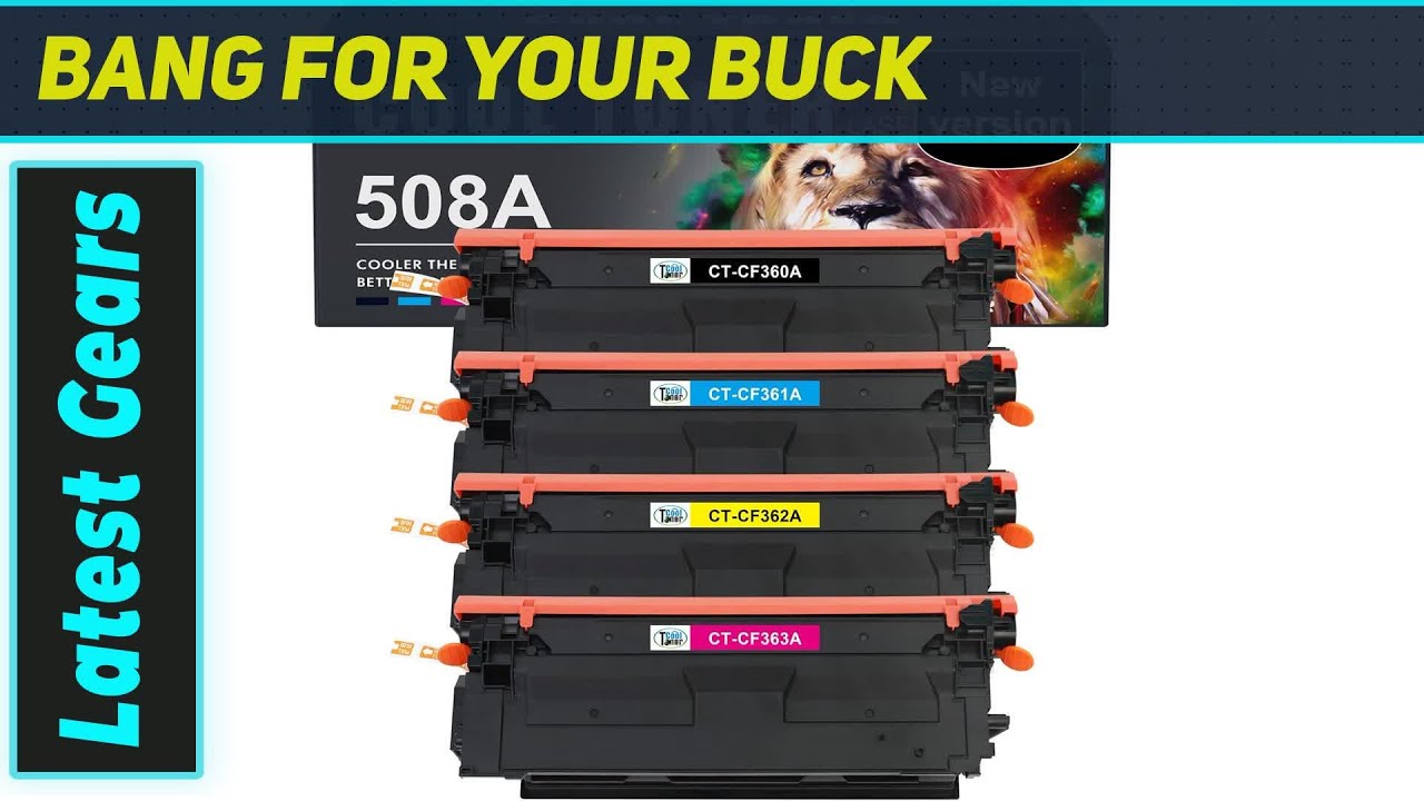 `Cool Toner Cartridge Set: Best Printing Companion?