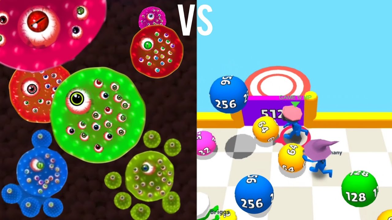 insta Blob io VS Merge.io 2048