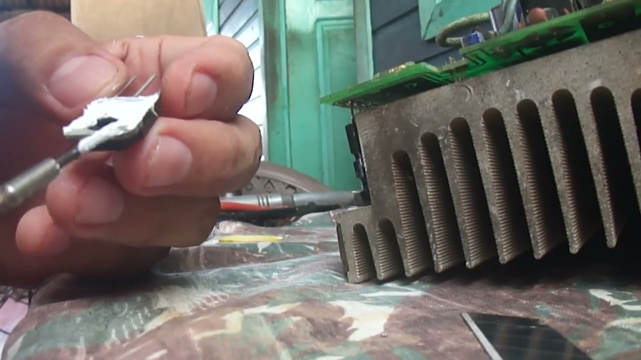 Defeito e conserto Amplificador Machine 8.0 SBX Trio. Parte 1