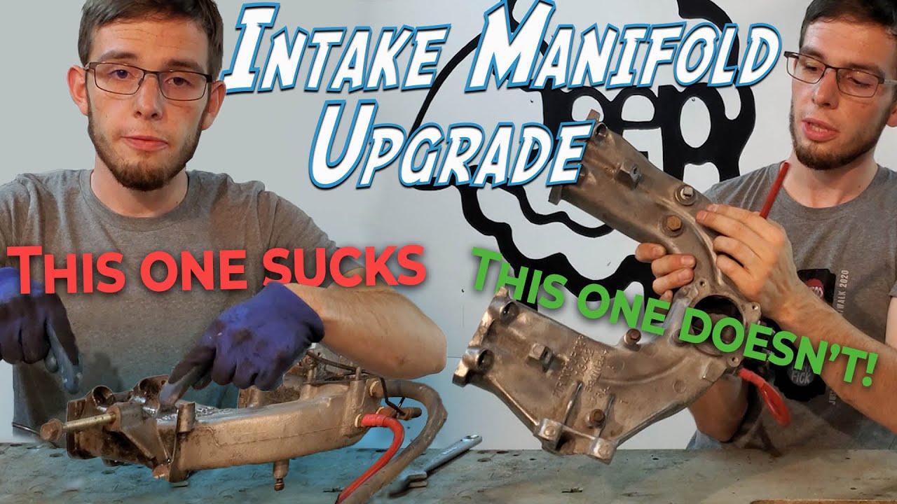 Save Time! Upgrade The 2.5L 4Cyl Jeep YJ Intake Manifold To a TJ Intake Manifold