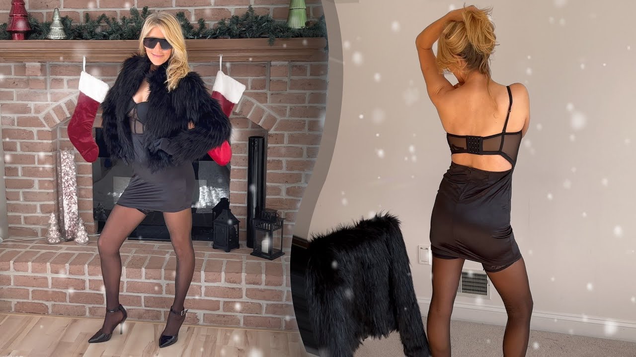 I WANT BLACK SATIN for CHRISTMAS @AmbersAllure