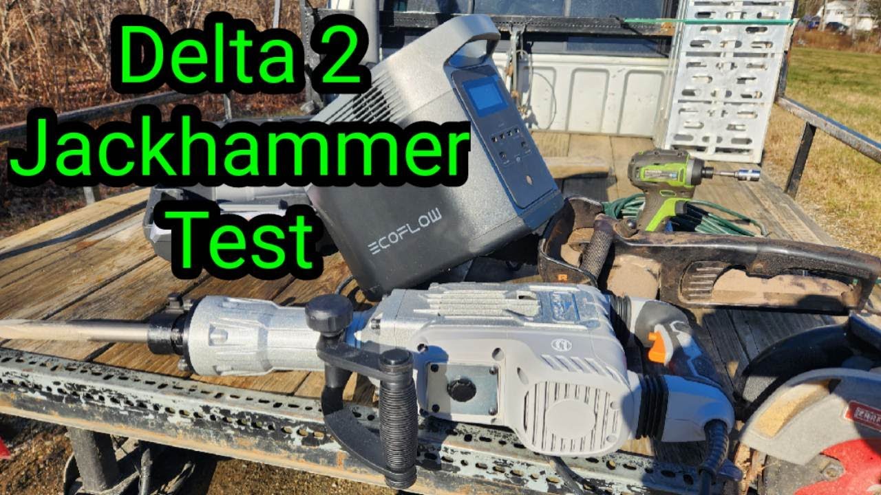 Тестирование строительного инструмента ECOFLOW DELTA 2