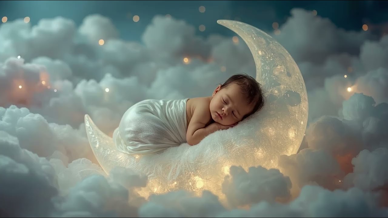 Deep Sleep & Brain Development ✨ Soothing Music Box Lullaby Bells for Babies to Sleep All Night