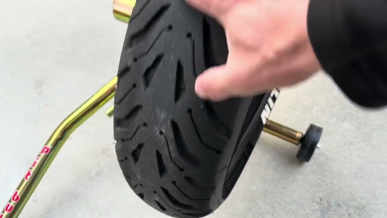 How To Use My PitBull Stand on my BMW R1300 GS Instead of the Center Stand!