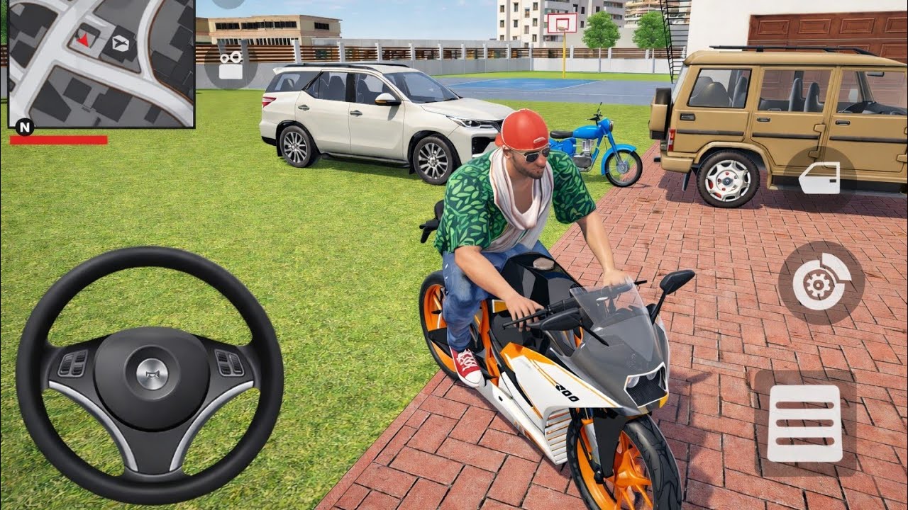 🎮Frankly in Order by1️⃣Mahindra Bolero1️⃣ToyotaFortuner1️⃣ Bike Indian Theft Auto Simulator Game 🎮