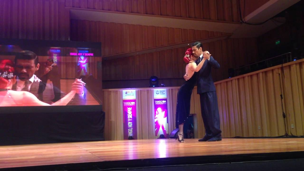 Mundial tango 2016 Semifinal escenario Andres Uran y Estefania Arango