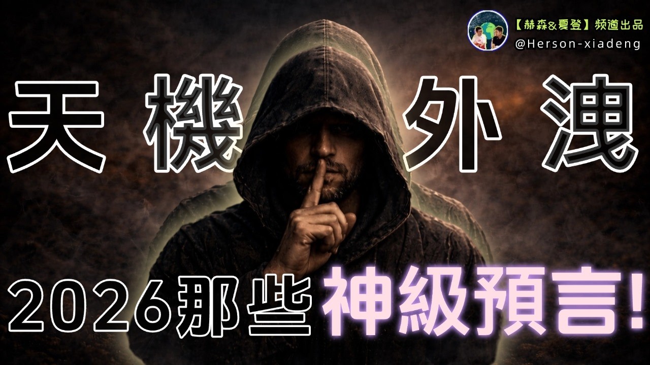 2026最新預言,東西方的說法竟有著驚人的重疊,影響全人類的大事兒就要來了?!|赫森夏登