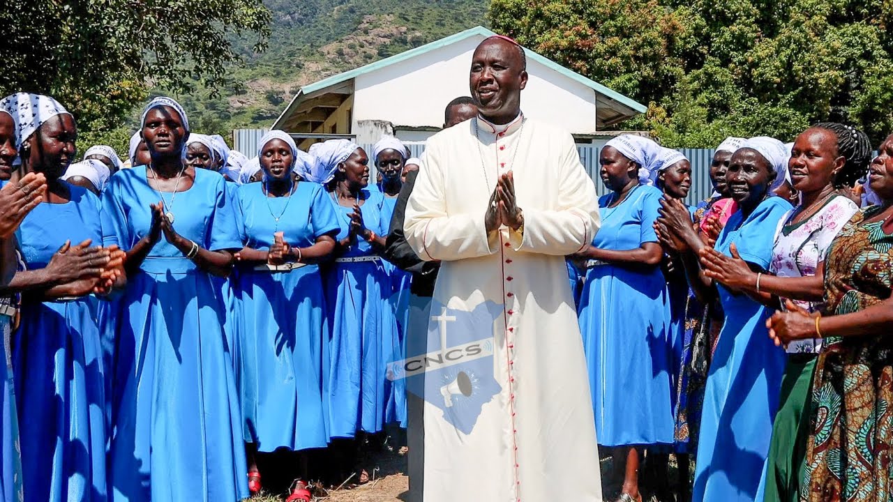 Energetic Performance by Elgeyo Marakwet CWA as they Welcome the Bishop of Eldoret, Rt. Rev. Dominic