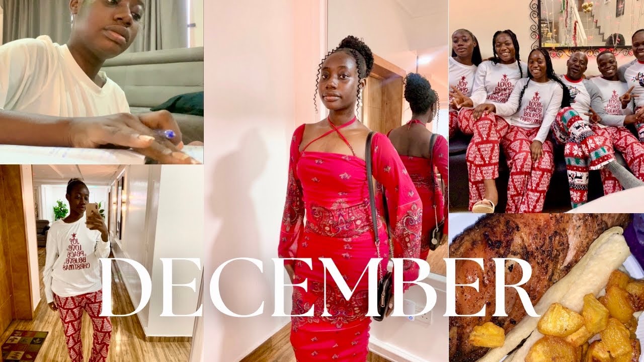 VLOG: DETTY DECEMBER IN LAGOS + FIRST CHRISTMAS PHOTOSHOOT & A LOT MORE