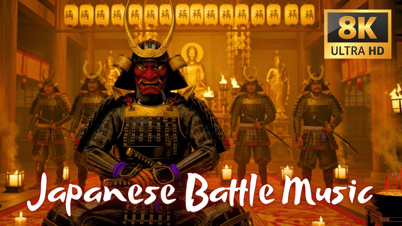 Battle Music of the Samurai Warriors | A Symphony of Katana and Soul Dark Edition