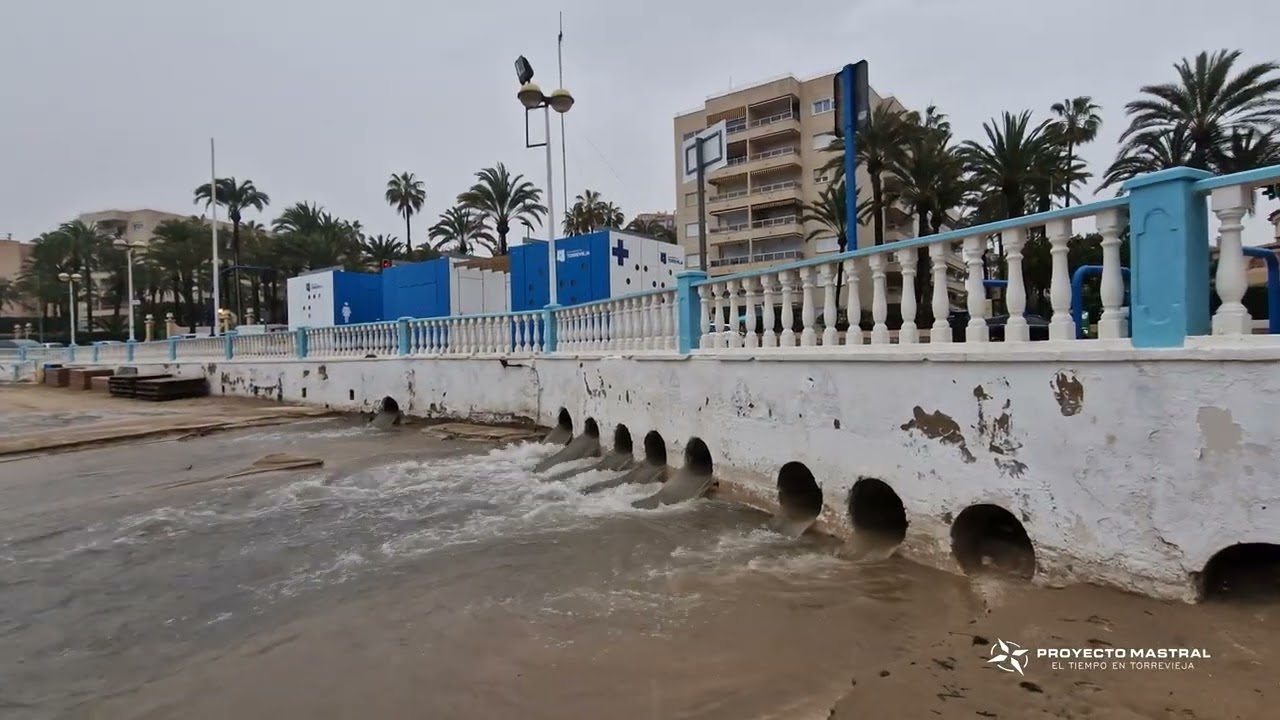 Lluvias intensas en Torrevieja. (10/03/2026)