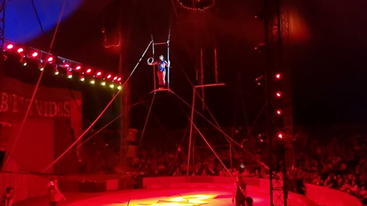 CIRCO LAS AGUILAS HUMANAS | FUIMOS JUNTOS A VER ESTE GRAN CIRCO CHILENO- INTERNACIONAL. #circus #yt