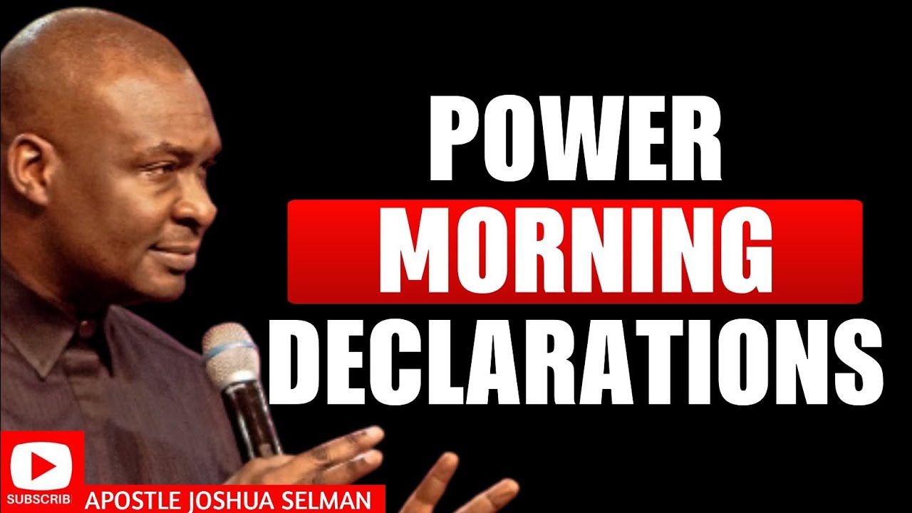PRAY THIS VIOLENT MORNING PRAYERBEFORE 7AM | APOSTLE JOSHUASELMAN