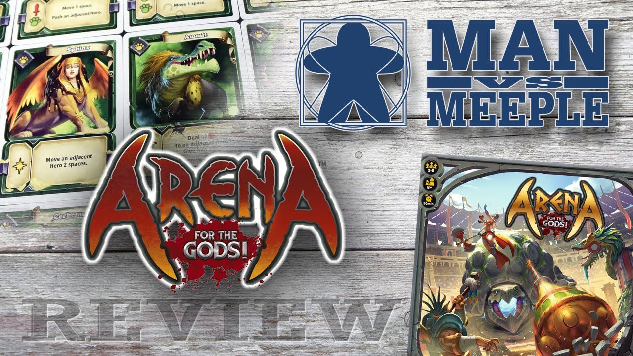 Arena: For the Gods! (Iello) Review by Man Vs Meeple
