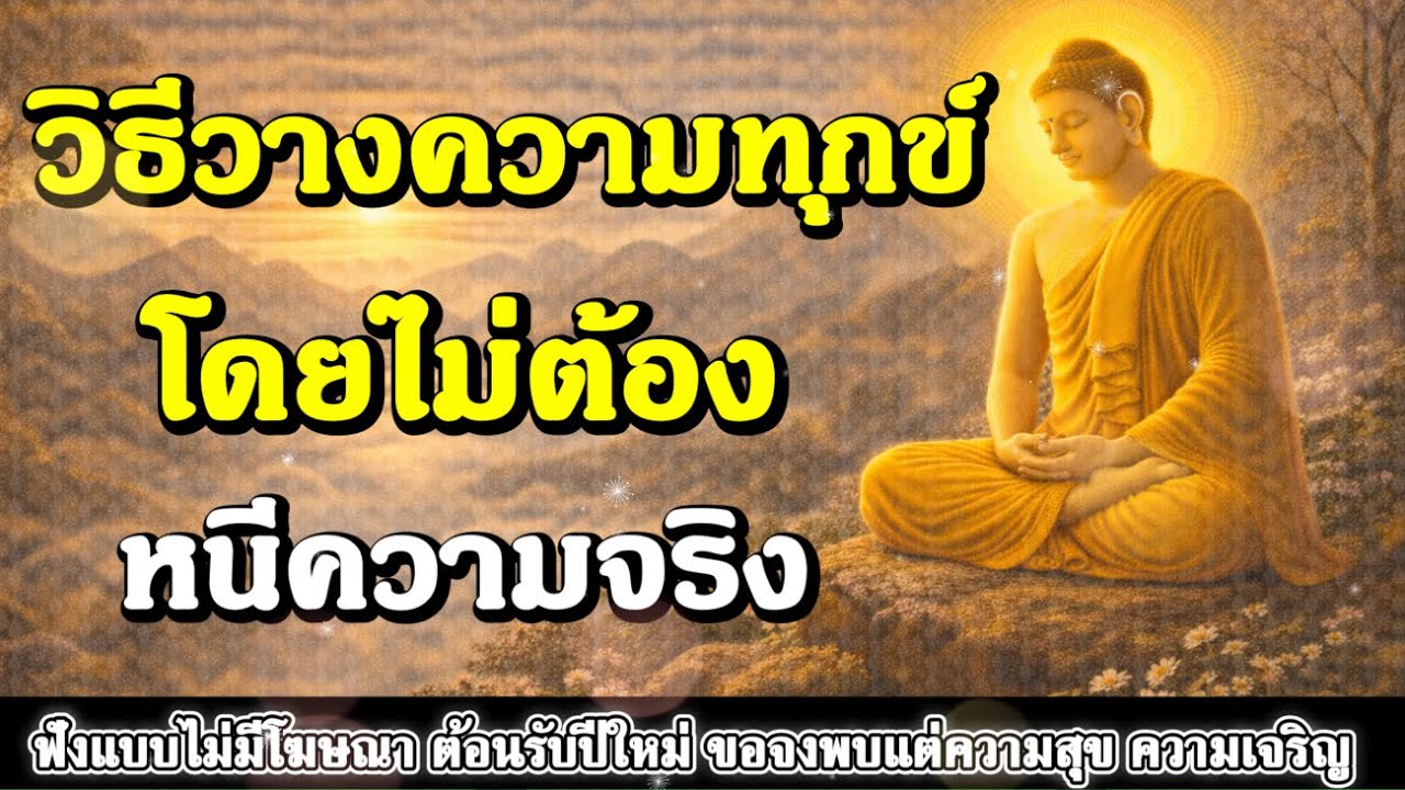 ธรรมะสอนใจ : Ep417 : วิธีวางความทุกข์ โดยไม่ต้องหนีความจริง