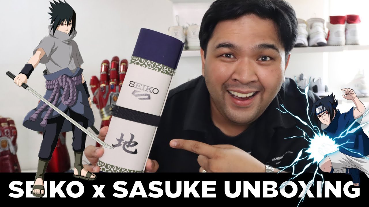 Unboxing the SASUKE Seiko x Naruto Limited Edition Watches!