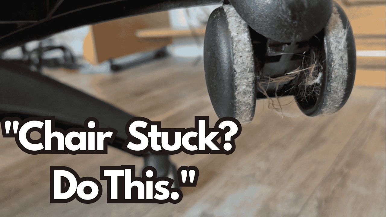 “Office Chair Wheels Not Spinning? Here’s the Fix!”