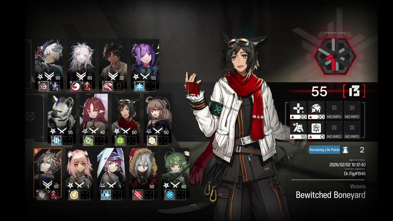 Arknights CCB4 Bewitched Boneyard 