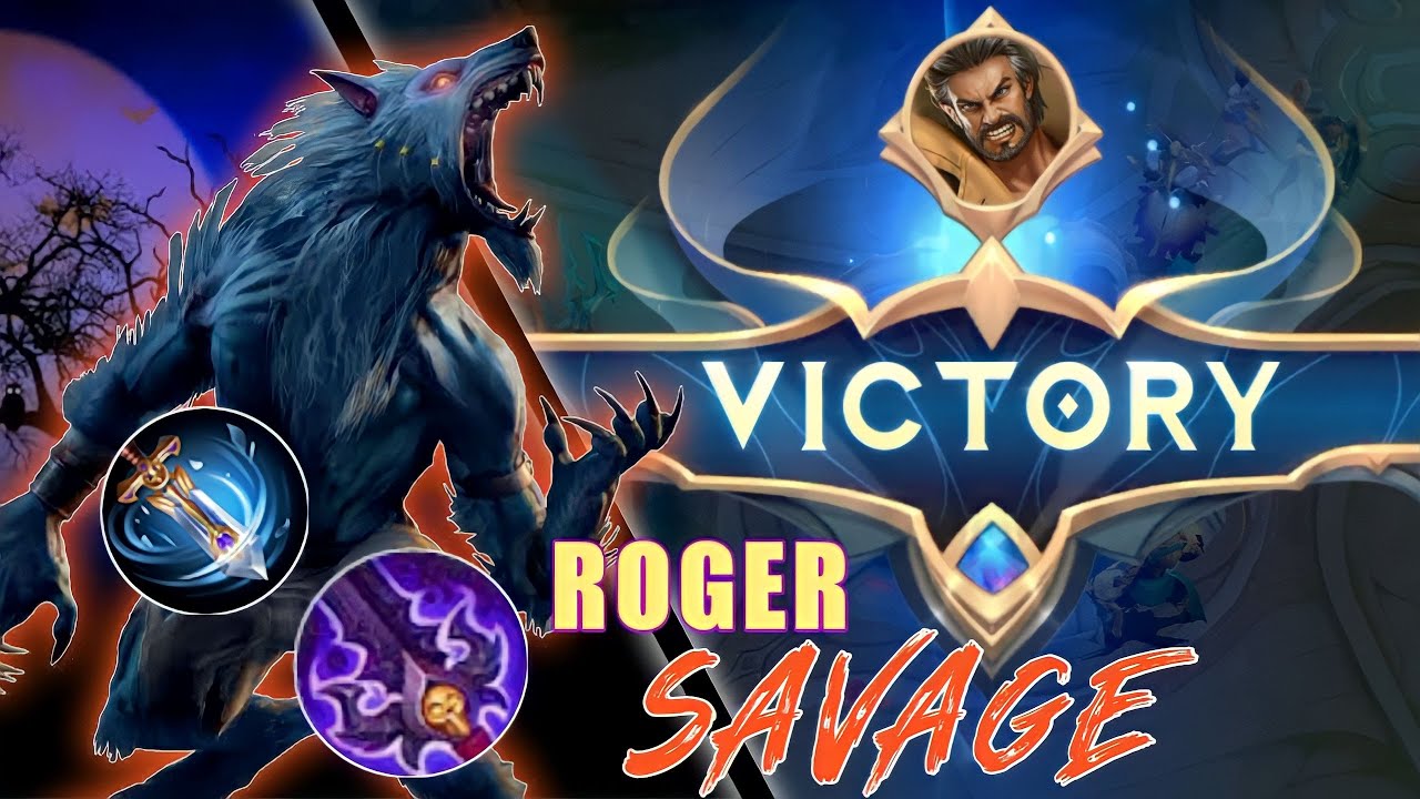HOW TO SHUTDOWN PRO GUSION WITH EZ SAVAGE | ROGER GAMEPLAY | MLBB