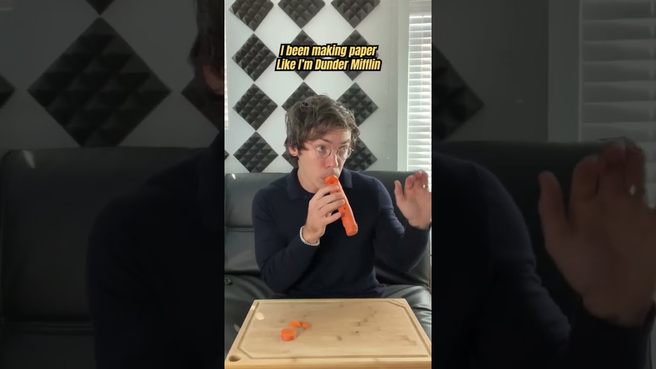 when you make a song with a carrot 🥕 &lsquo;spinnin&rsquo; is out now. #shorts