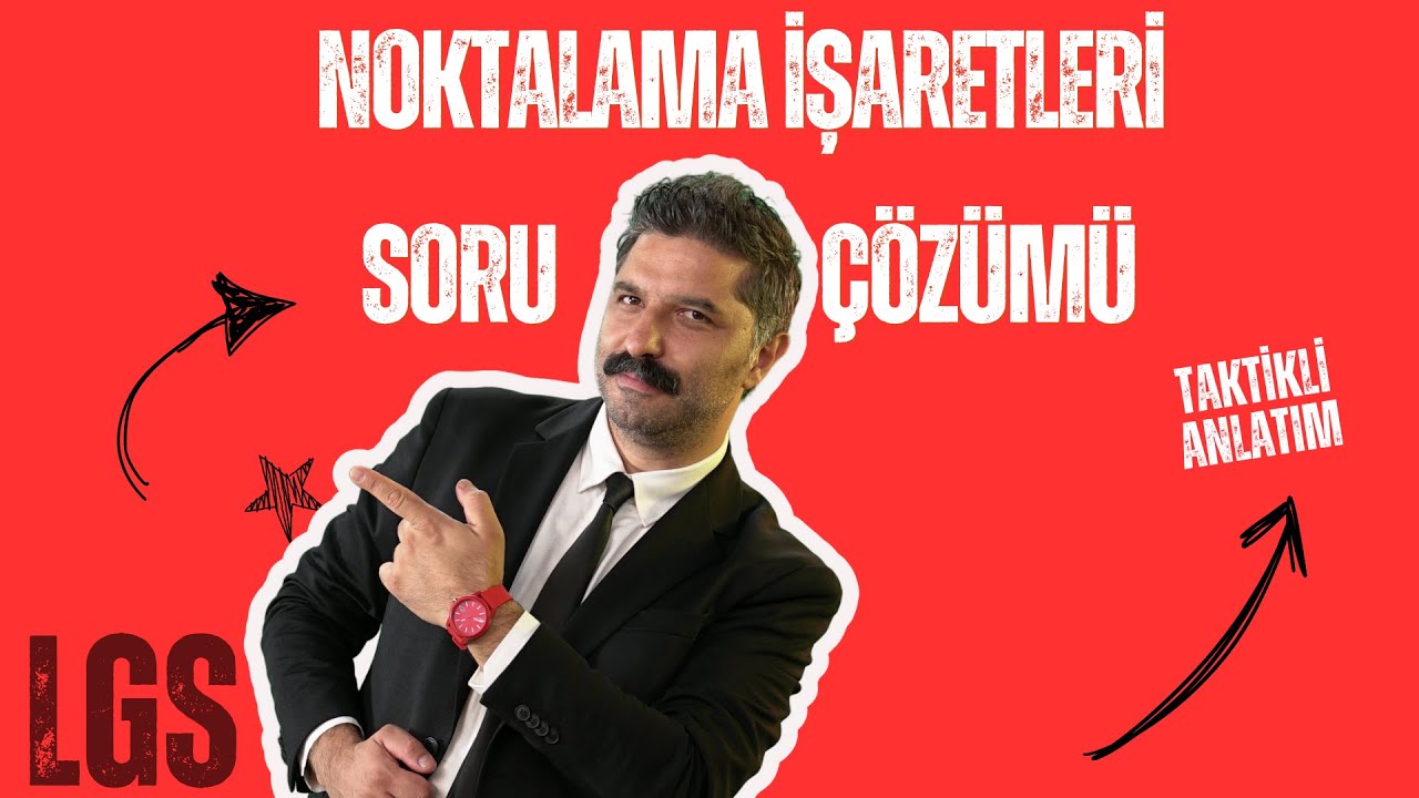 Noktalama İşaretleri | SORU ÇÖZÜMÜ | RÜŞTÜ HOCA