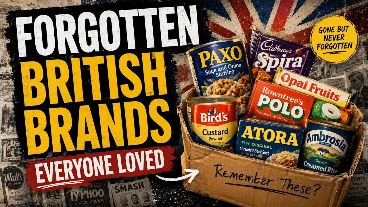 Forgotten British Brands Everyone Loved
