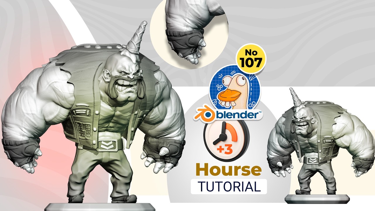 Master 3d Sculpting In Blender: A Step-by-step Character Creation Tutorial!