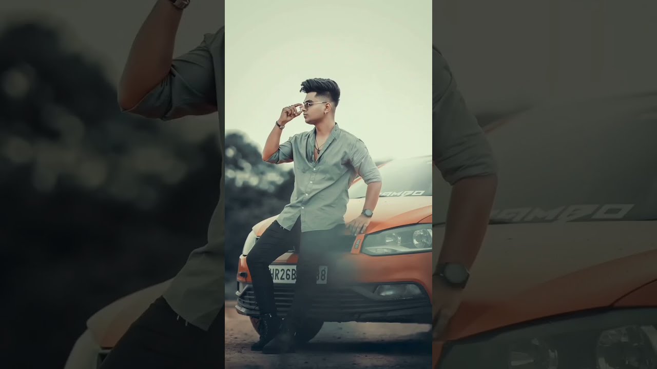 how to pose like a pro | @TaukeerEditz new photography pose on car | #photoshoot