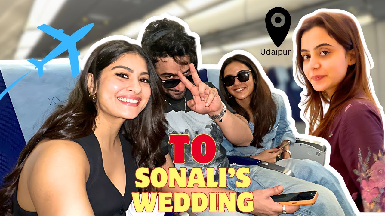Going to Sonali's Wedding With My Buddies ! Wedding Season | Krishna Mukherjee |