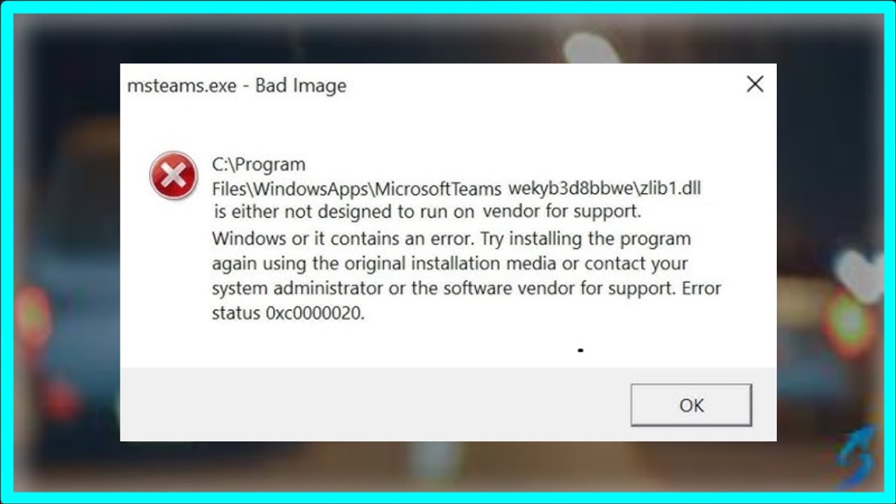 Fix msteams.exe Bad Image error Windows 11 | How To Solve Msteams bad image In windows 11