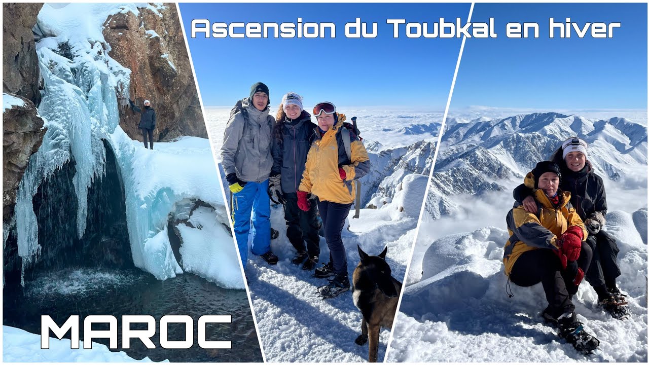 Maroc / On a gravi le Mont Toubkal en hiver ❄️ 🇲🇦