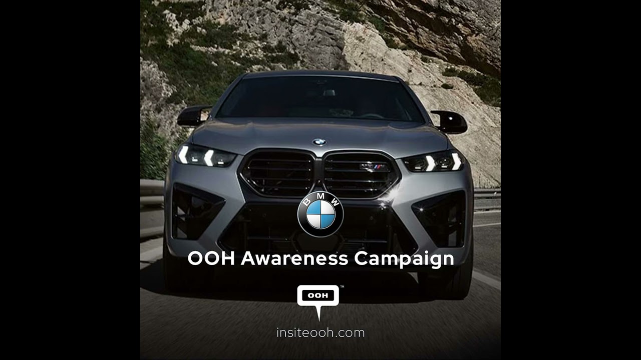 BMW Makes It Hard Not to Stare at their OOH Advertising in Dubai