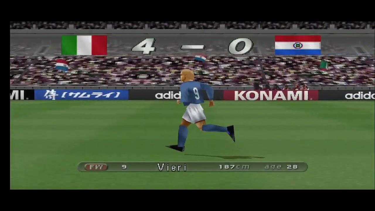 Italia Hajar Paraguay