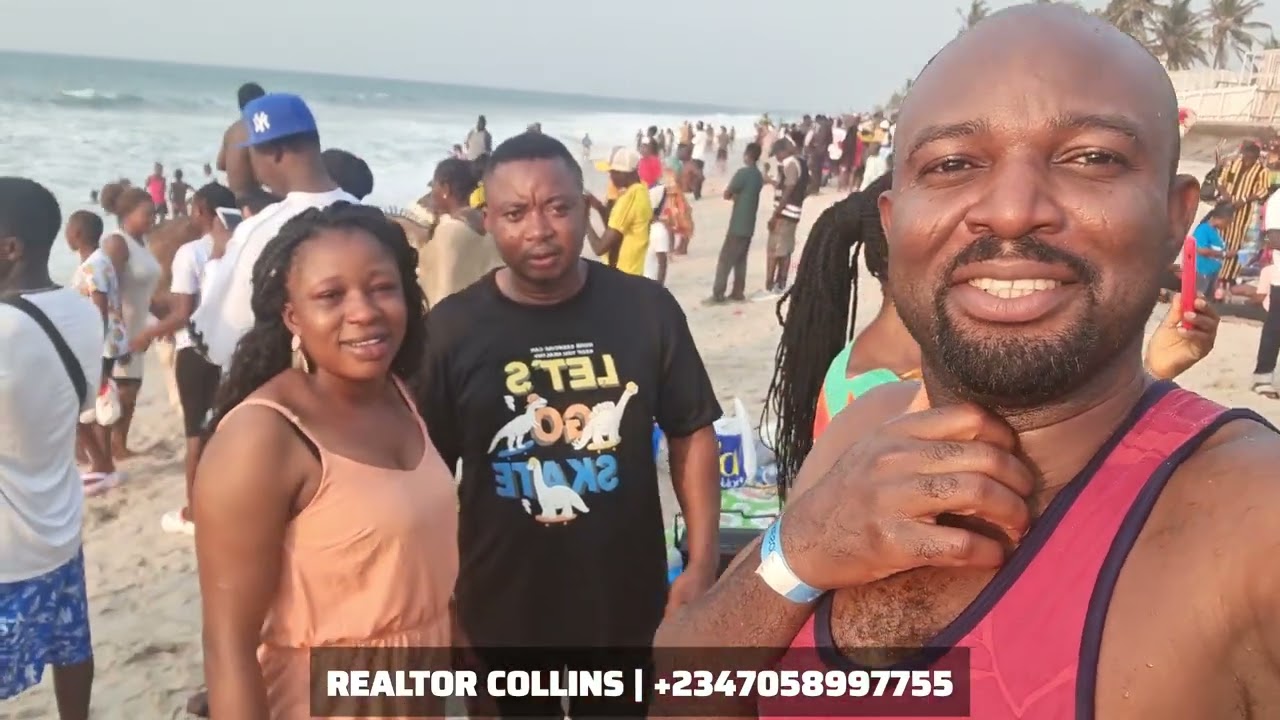 FAMILY TIME AT THE BEACH RESORT AJAH LAGOS NIGERIA