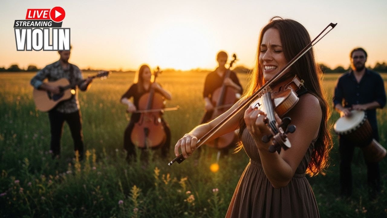 LIVE Relaxing Violin Music 🎻 | Soft Instrumental for Work, Reading & Stress Relief