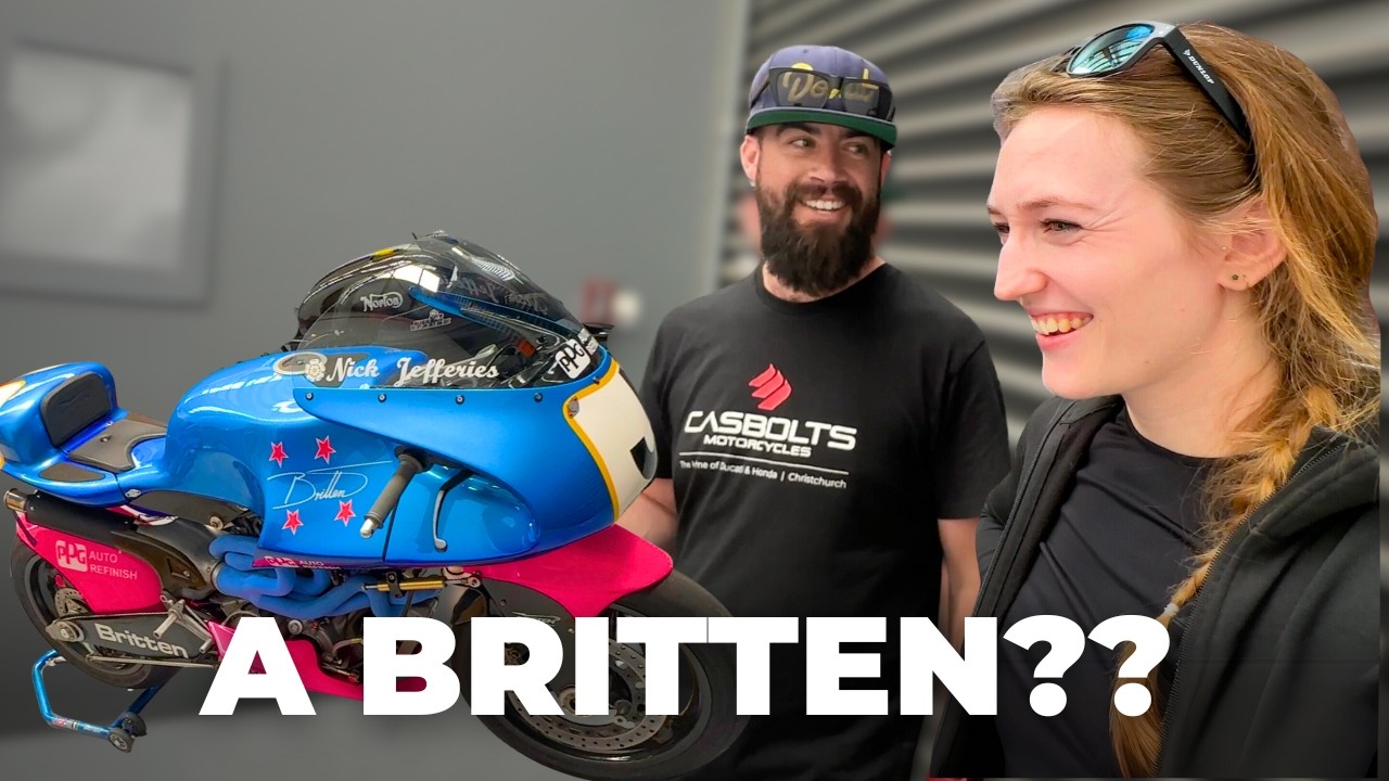 Check out this BRITTEN V1000 | An eventful motorcycle day in Christchurch [E7- S6]
